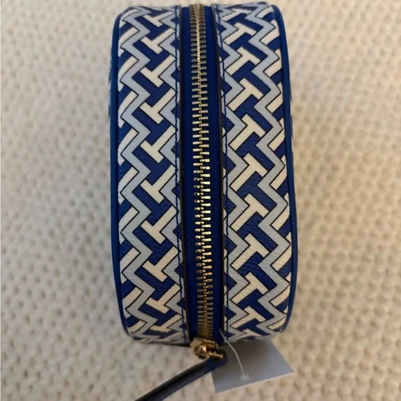 Tory Burch T-Zag Cosmetic Pouch - NWT - Picture 2 of 9